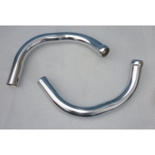 VÝFUKOVÁ KOLENA 350/638 (PÁR) - (ULOŽENKA) - KRÁTKÁ VERZE KOLEN PRO DELŠÍ VÝFUKY (1020MM)